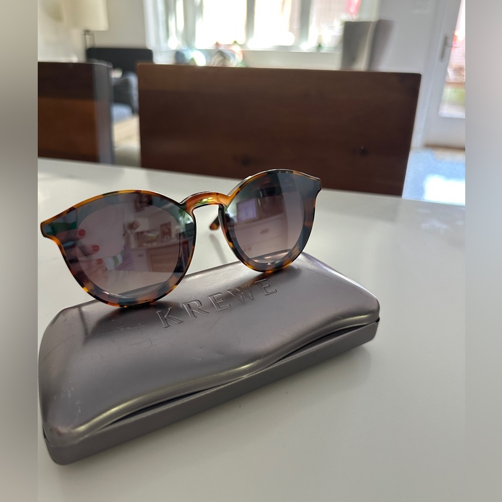 KREWE Tortoise Shell Sunglasses